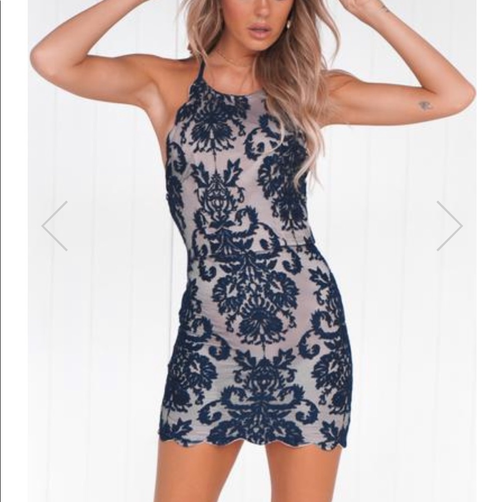 Inka Dress from Xenia Boutique Navy NWT